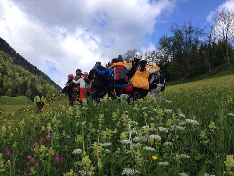 Checkpoint-eigenes Outdoor-Trainingsgelände für Team-Training